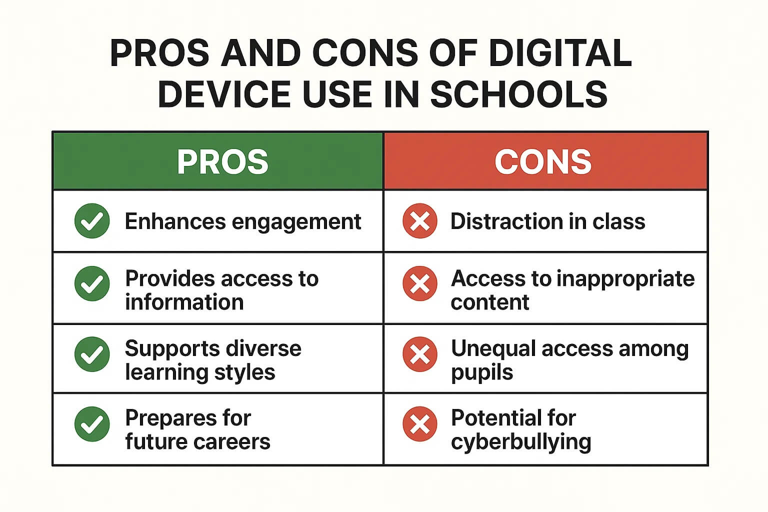 Device Use What the Data Says About Pupil Use of Digital Devices in the Classroom ...